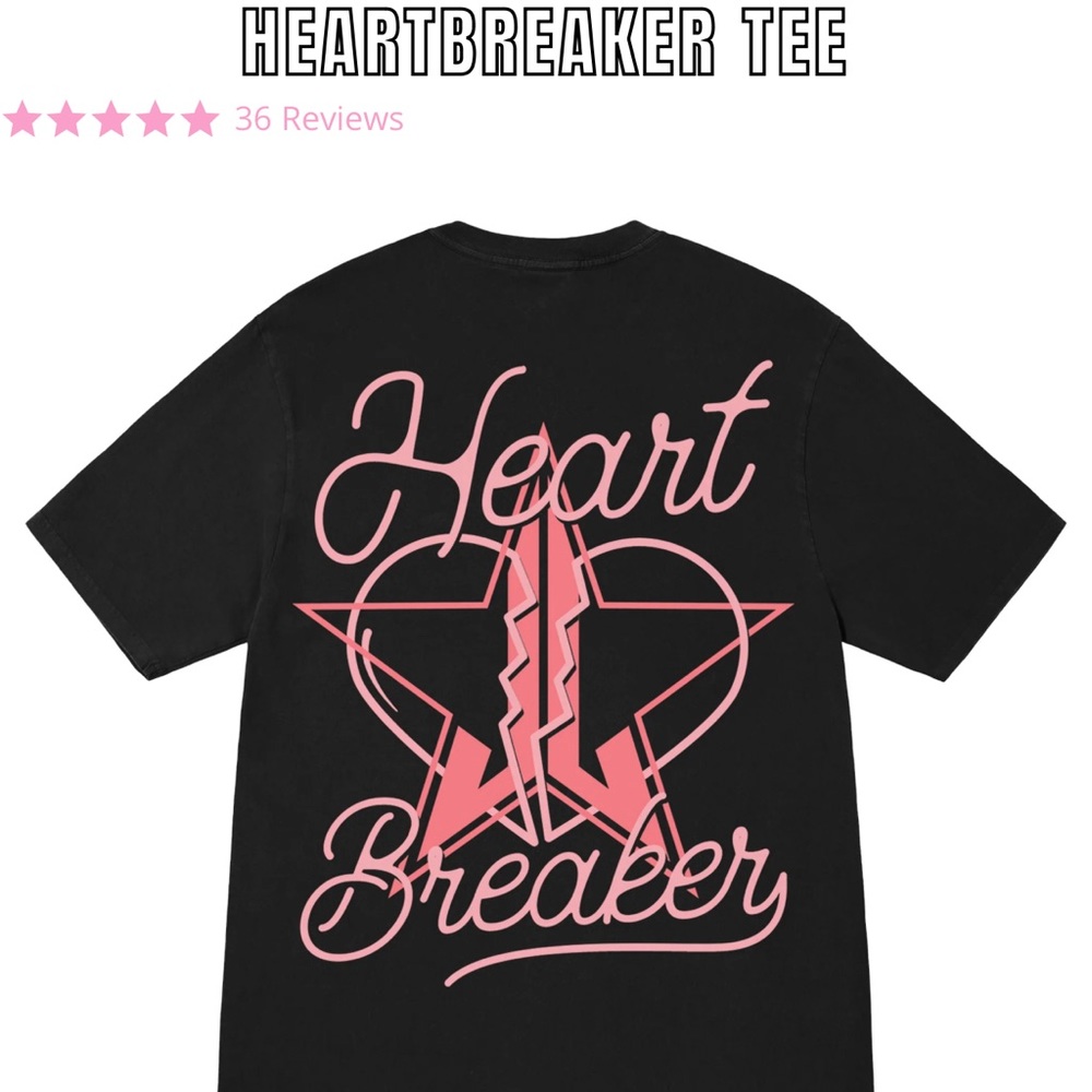 NWT- Jeffree Star Heart Breaker Shirt 💖💔
